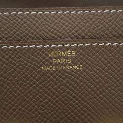 Pre Owned Hermes Constance To Go Etoupe Epsom