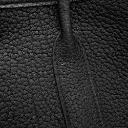 Pre Owned Hermes Garden Party Black Negonda Leather Size TPM