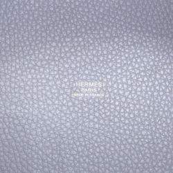 Pre Owned Hermes Picotin Lock Green Pantan Taurillon Clemence 22