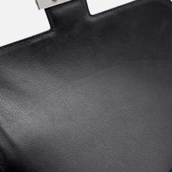 Pre Owned Hermes Constance 3 Deschenes Black Toile De Camp Swift Leather Size 24