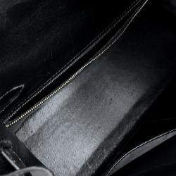 Pre Owned Hermes Kelly Black Box Calf Leather Size 32