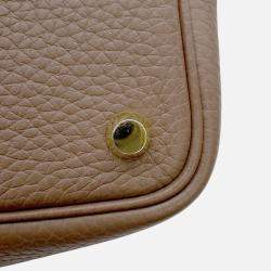 Pre Owned Hermes Picotin Lock Etoupe Taurillon Clemence 18