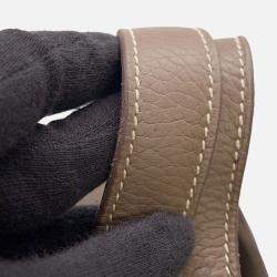 Pre Owned Hermes Picotin Lock Etoupe Taurillon Clemence 18