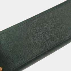 Pre Owned Hermes Kelly 32 Sellier Vert Ardennes Handbag
