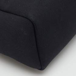 Pre Owned Hermes Black Toile Canvas and Vache Hunter 2in1 Herbag 31 Bag