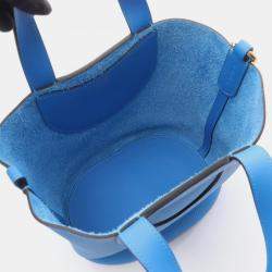 مملوكة مسبقًا حقيبة هيرمس إن ذا لوب 18 جلد توريلون كليمونس أزرق هيدرا