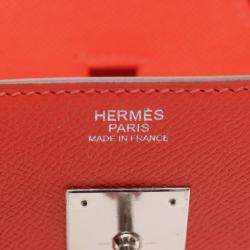 مملوكة مسبقًا حقيبة هيرمس بيركين 30 جلد إبصم روز جايبور توت