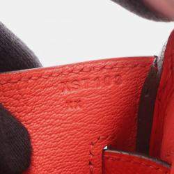 مملوكة مسبقًا حقيبة هيرمس بيركين 30 جلد إبصم روز جايبور توت