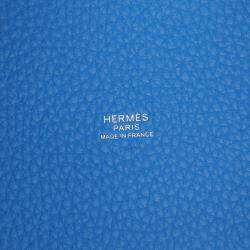 Pre Owned حقيبة هيرمس بيكوتين لوك 18 جلد تورليون كليمونس بلو هيدرا