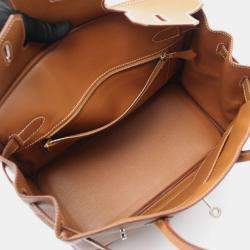 مملوكة مسبقًا حقيبة يد توتس هيرمس بيركين 30 جلد توغو ذهبي