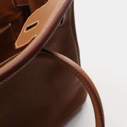 مملوكة مسبقًا حقيبة يد توتس هيرمس بيركين 30 جلد توغو ذهبي