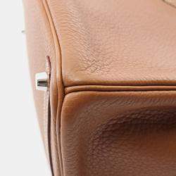 مملوكة مسبقًا حقيبة يد توتس هيرمس بيركين 30 جلد توغو ذهبي