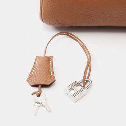 مملوكة مسبقًا حقيبة يد توتس هيرمس بيركين 30 جلد توغو ذهبي