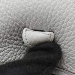 Pre Owned Hermes Evelyne 16 Blue Pale Taurillon Clemence Leather Crossbody Bag