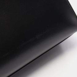 مملوكة مسبقًا حقيبة يد هيرمس كيلي 32 جلد بوكس عجل أسود