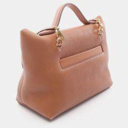 مملوكة مسبقًا Hermes 24/24 Brown Togo and Swift Leather Shoulder Bag