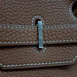 Pre Owned Hermes Brown Leather Birkin 35 G