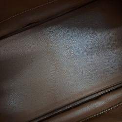 Pre Owned Hermes Brown Leather Birkin 35 G