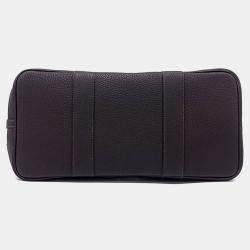 Pre Owned Hermes Black Multicolor Fabric Garden Party