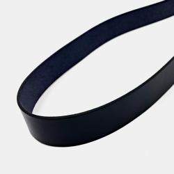 Pre Owned Hermes Navy Blue Fabric Herbag 20