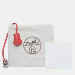 Pre Owned Hermes Birkin 35 Red Leather Bag