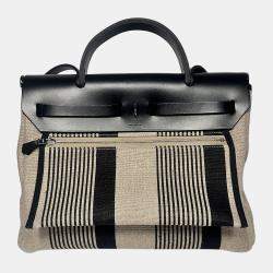 Pre Owned Hermes Herbag Zip Retourne 31 H Vibration Vache Hunter