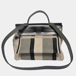 Pre Owned Hermes Herbag Zip Retourne 31 H Vibration Vache Hunter