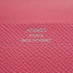 Pre Owned Hermes Bean Mini Rose Azalee Epsom