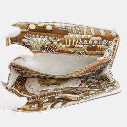 Pre Owned Hermes Azap Long Silk Inn Nata Epsom