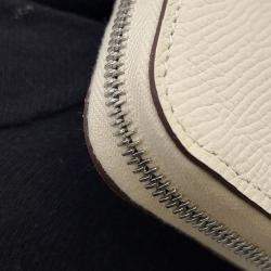 Pre Owned Hermes Azap Long Silk Inn Nata Epsom