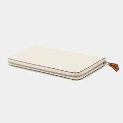 Pre Owned Hermes Azap Long Silk Inn Nata Epsom