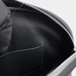 Pre Owned Hermes In The LoopBlack Swift Leather  Cross Body Bag 