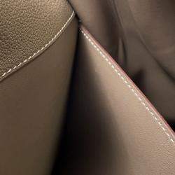 Pre Owned Hermes Maxi Kelly  Size 42 Etoupe Togo Leather