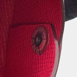 Pre Owned Hermes Calvi Duo Rose Extreme Epsom Wallet