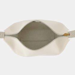 Pre Owned Hermes Bride-A-Brac Size GM Beige Canvas Bag