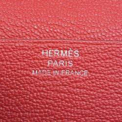 Pre Owned Hermes Beansufla Rose Texas Chevre Myzore Goatskin Bag