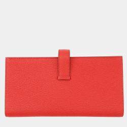 Pre Owned Hermes Beansufla Rose Texas Chevre Myzore Goatskin Bag