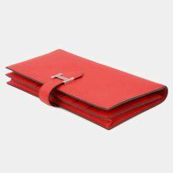 Pre Owned Hermes Beansufla Rose Texas Chevre Myzore Goatskin Bag