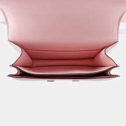 Pre Owned Hermes Constance3 Miroir  Size Mini Rose Sakura Swift Leather Bag