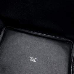Pre Owned Hermes Picotin Lock Cargo 18 Black Towar Goeran Swift Leather Bag 