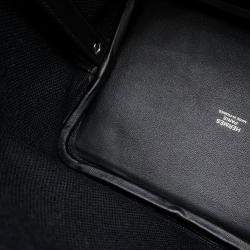 Pre Owned Hermes Picotin Lock Cargo 18 Black Towar Goeran Swift Leather Bag 
