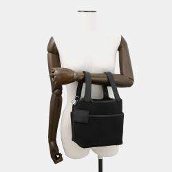 Pre Owned Hermes Picotin Lock Cargo 18 Black Towar Goeran Swift Leather Bag 