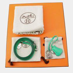 Pre Owned Hermes Kelly 25 Inner Stitch Vertcomic Togo Leather Size 25