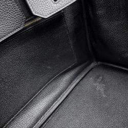 Pre Owned Hermes Birkin Black Togo Leather Size 30