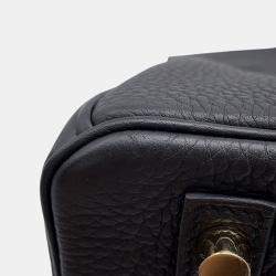 Pre Owned Hermes Birkin Black Togo Leather Size 30