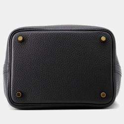 Pre Owned Hermes Picotin Lock Caban Taurillon Clemence PM