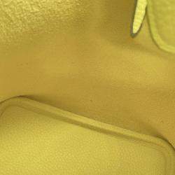 Pre Owned Hermes Picotin Lock Lime Taurillon Clemence PM