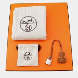 Pre Owned Hermes Birkin Gold Togo Leather Size 25