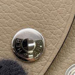 Pre Owned Hermes Calvi Duo Beige Marfa Evercolor