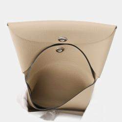 Pre Owned Hermes Calvi Duo Beige Marfa Evercolor